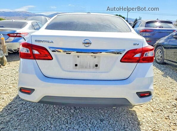 3N1AB7AP0GY231373 2016 NISSAN SENTRA Белый Вид сзади