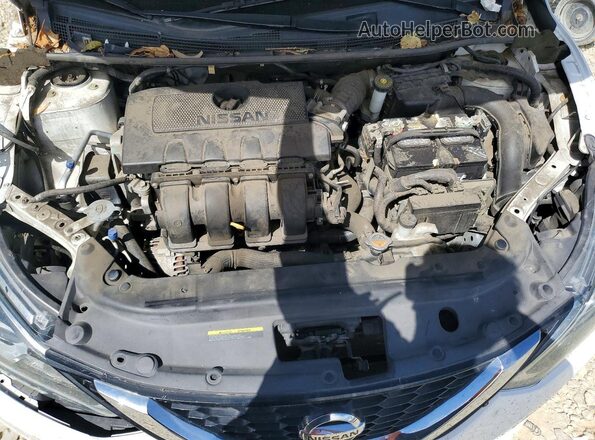 3N1AB7AP0GY231373 2016 NISSAN SENTRA Белый Вид задней части салона