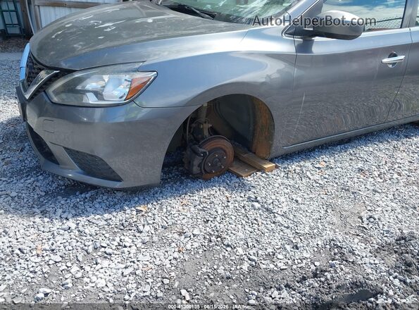 3N1AB7AP0GY236542 2016 NISSAN SENTRA Серый Вид спереди