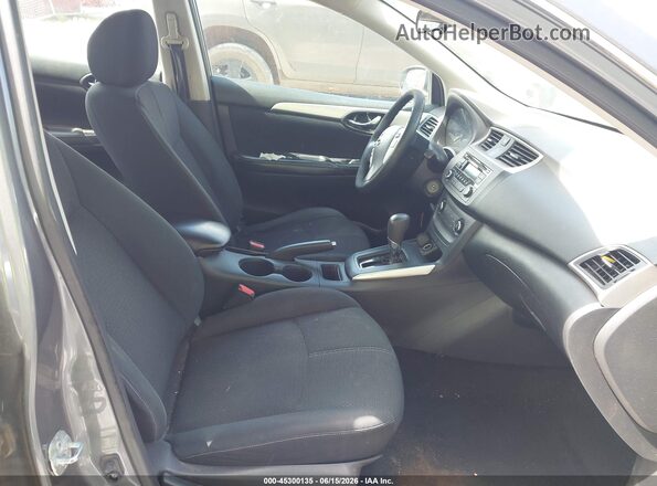 3N1AB7AP0GY236542 2016 NISSAN SENTRA Серый Вид салона спереди