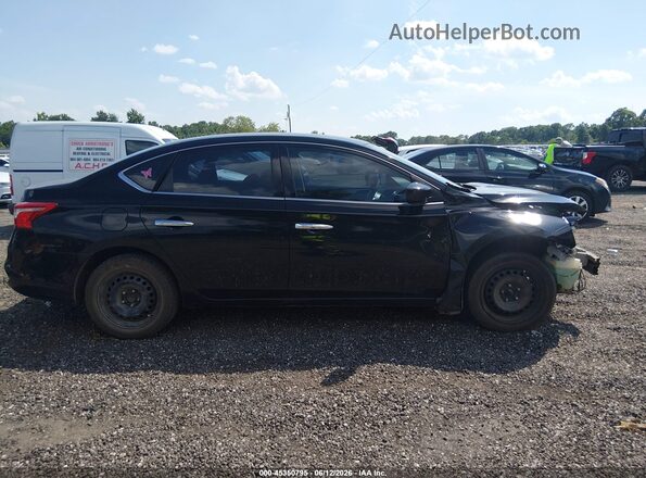 3N1AB7AP0GY244835 2016 NISSAN SENTRA Черный Вид задней части салона