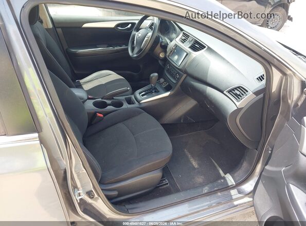 3N1AB7AP0GY245192 2016 NISSAN SENTRA Gray წინა სალონის ხედი