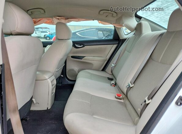 3N1AB7AP0GY262266 2016 NISSAN SENTRA White Rear seats view