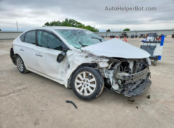 3N1AB7AP0GY262266 2016 NISSAN SENTRA White Front right