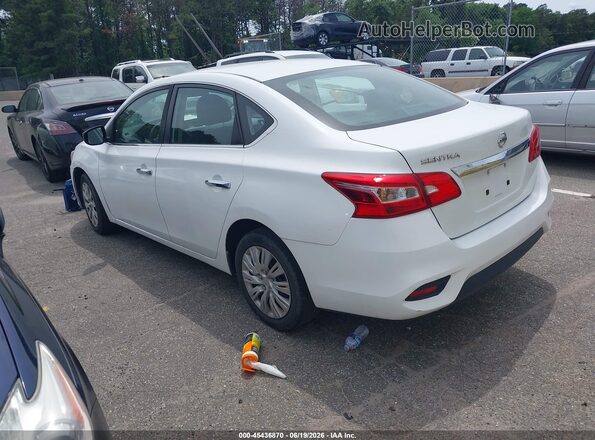 3N1AB7AP0GY270741 2016 NISSAN SENTRA White Trasero izquierdo