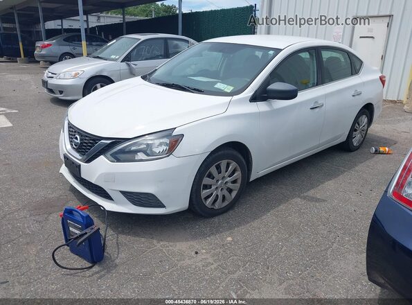 3N1AB7AP0GY270741 2016 NISSAN SENTRA White Vista tres cuartos delantera izquierda