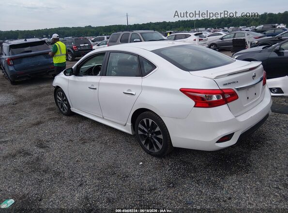 3N1AB7AP0GY276989 2016 NISSAN SENTRA Белый Задняя левая четверть