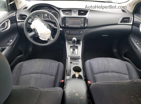 3N1AB7AP0GY279441 2016 NISSAN SENTRA Белый Вид панели приборов