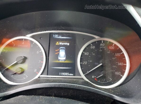 3N1AB7AP0GY279441 2016 NISSAN SENTRA Белый Вид щитка приборов