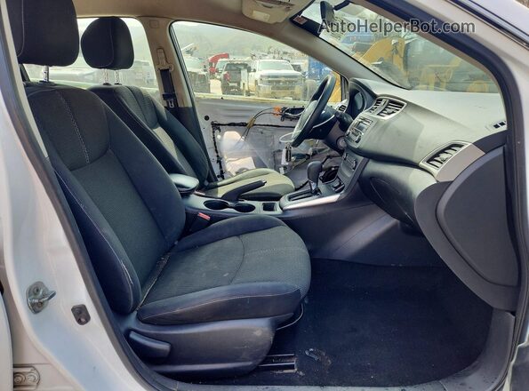 3N1AB7AP0GY281366 2016 NISSAN SENTRA White წინა სალონის ხედი