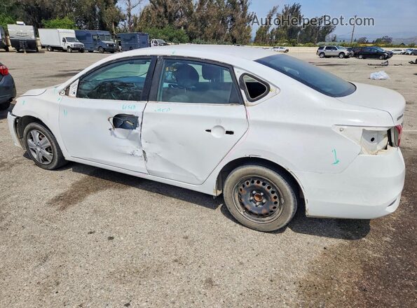 3N1AB7AP0GY281366 2016 NISSAN SENTRA White უკანა მარცხენა