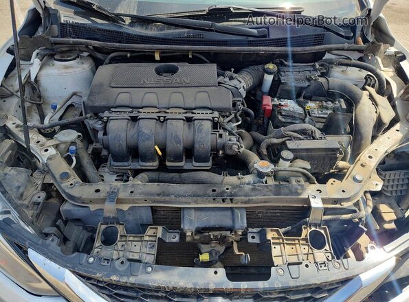 3N1AB7AP0GY281366 2016 NISSAN SENTRA White უკანა სალონის ხედი
