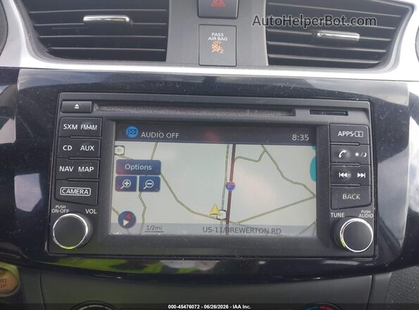 3N1AB7AP0GY308999 2016 NISSAN SENTRA White Вид задньої частини салону
