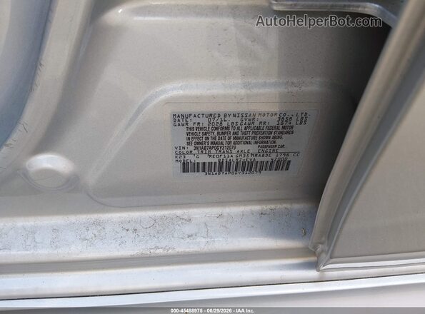 3N1AB7AP0GY312079 2016 NISSAN SENTRA Gray ძრავის განყოფილების ხედი
