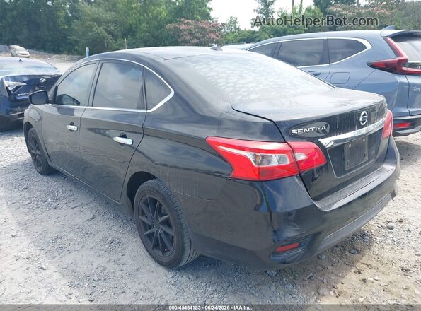 3N1AB7AP0HL642299 2017 NISSAN SENTRA Black Trasero izquierdo