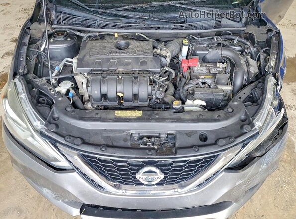 3N1AB7AP0HL652637 2017 NISSAN SENTRA Gray Սալոնի հետևի տեսք