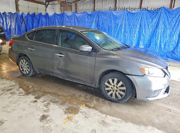 3N1AB7AP0HL652637 2017 NISSAN SENTRA Gray Առջևի աջ