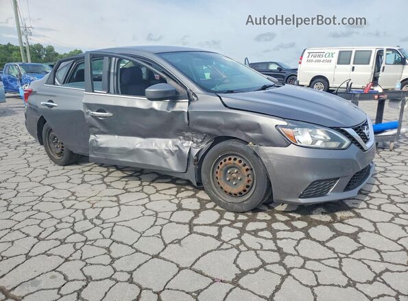 3N1AB7AP0HL656395 2017 NISSAN SENTRA Gray წინა მარჯვენა