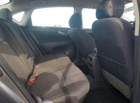 3N1AB7AP0HL656395 2017 NISSAN SENTRA Gray უკანა სავარძლების ხედი