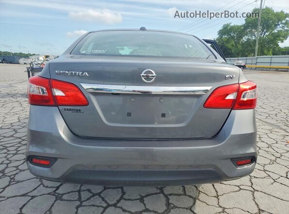 3N1AB7AP0HL656395 2017 NISSAN SENTRA Gray უკანა ხედი