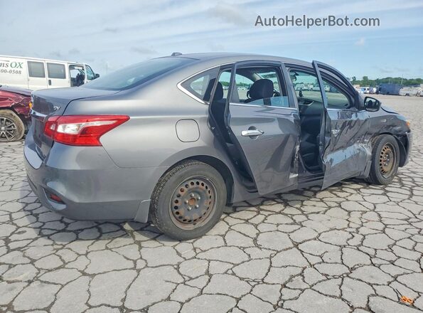 3N1AB7AP0HL656395 2017 NISSAN SENTRA Gray უკანა მარჯვენა
