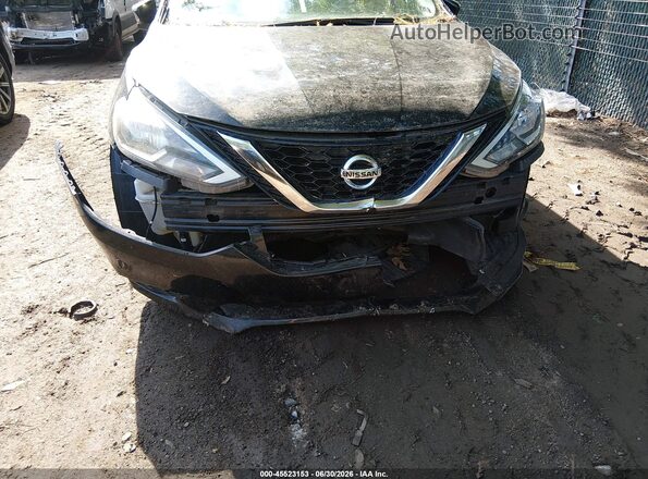 3N1AB7AP0HL704008 2017 NISSAN SENTRA Black Widok z przodu