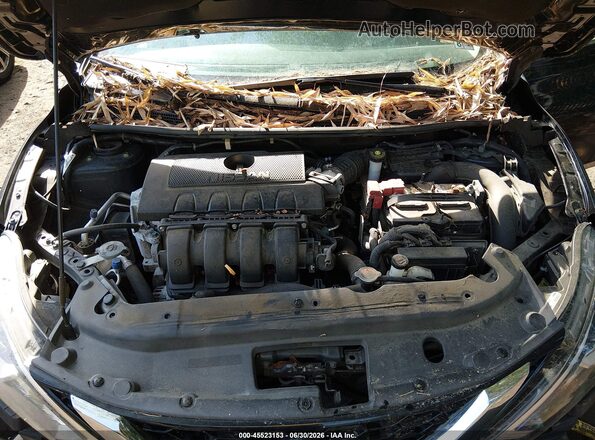 3N1AB7AP0HL704008 2017 NISSAN SENTRA Black Widok z tyłu