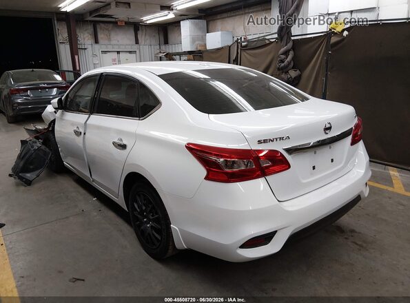 3N1AB7AP0HY222934 2017 NISSAN SENTRA White Tył lewy