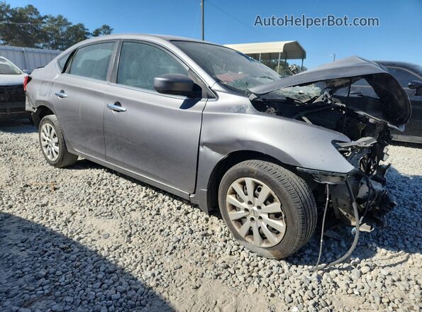 3N1AB7AP0HY286570 2017 NISSAN SENTRA Серый 