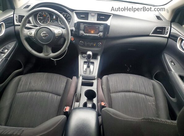 3N1AB7AP0HY299061 2017 NISSAN SENTRA Silver წინა პანელის ხედი