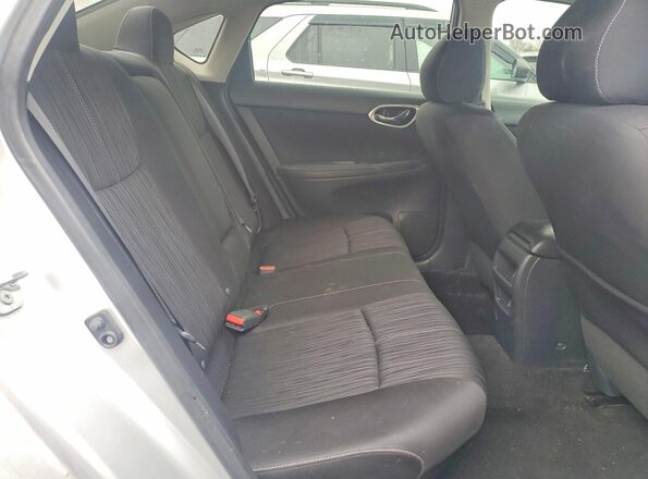 3N1AB7AP0HY299061 2017 NISSAN SENTRA Silver უკანა სავარძლების ხედი