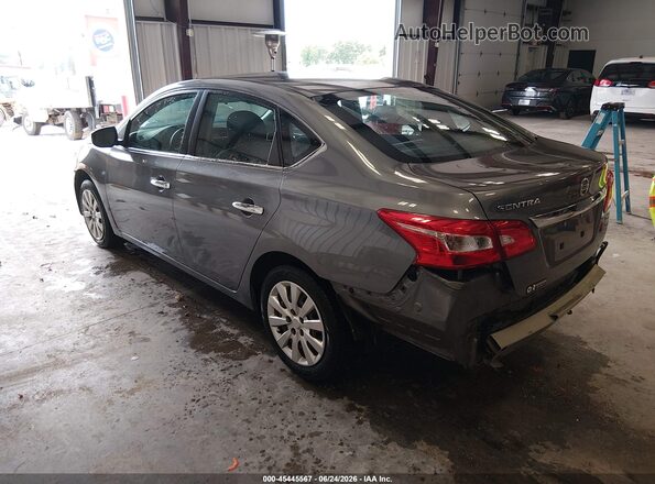 3N1AB7AP0HY303657 2017 NISSAN SENTRA Gray Tył lewy
