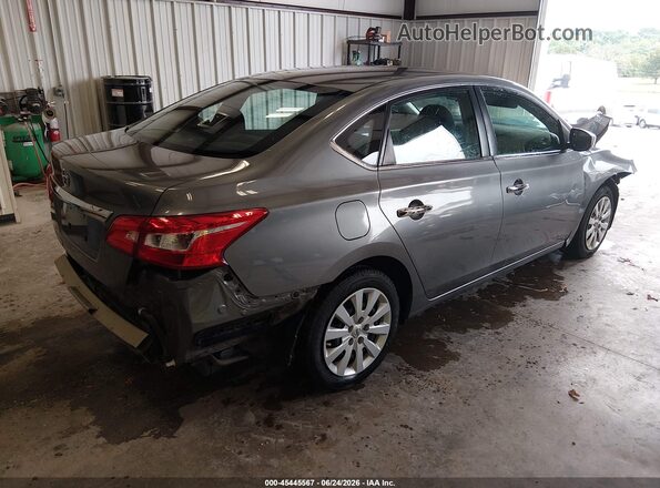 3N1AB7AP0HY303657 2017 NISSAN SENTRA Gray Tył prawy