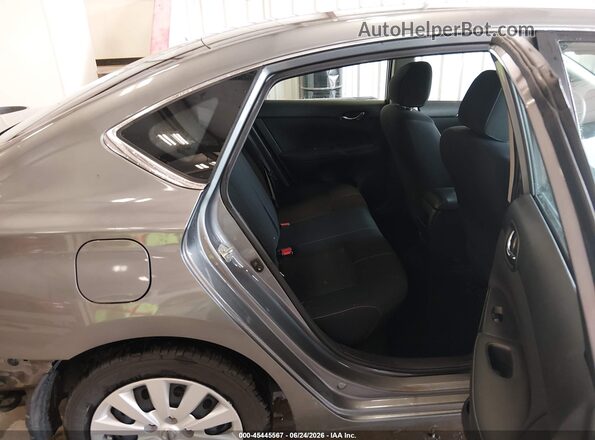 3N1AB7AP0HY303657 2017 NISSAN SENTRA Gray Widok naklejki z numerem VIN