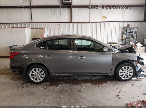 3N1AB7AP0HY303657 2017 NISSAN SENTRA Gray Widok wnętrza 360 stopni