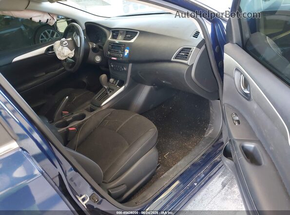 3N1AB7AP0HY328462 2017 NISSAN SENTRA Blue Front interior view