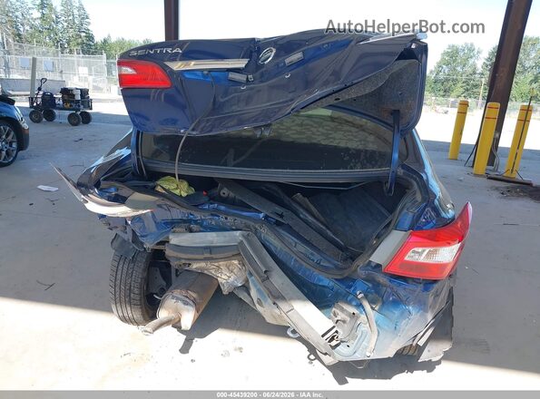 3N1AB7AP0HY328462 2017 NISSAN SENTRA Blue Front view