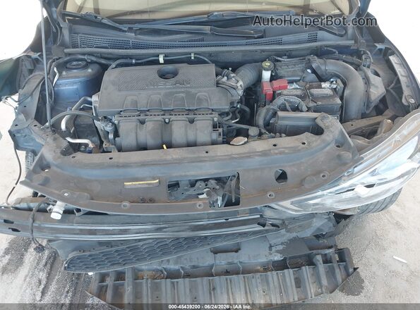 3N1AB7AP0HY328462 2017 NISSAN SENTRA Blue Rear view