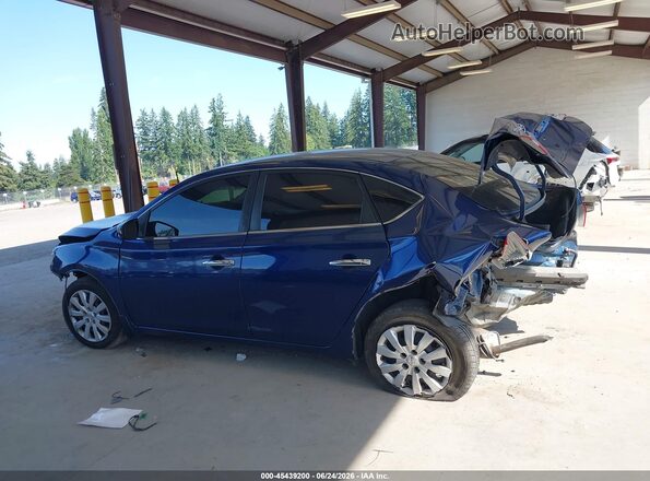 3N1AB7AP0HY328462 2017 NISSAN SENTRA Blue 360 interior view
