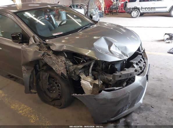 3N1AB7AP0HY343124 2017 NISSAN SENTRA Gray Vista frontal
