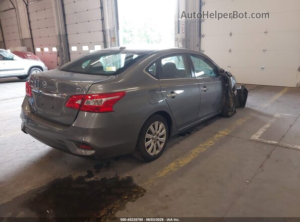 3N1AB7AP0HY343124 2017 NISSAN SENTRA Gray Trasero derecho