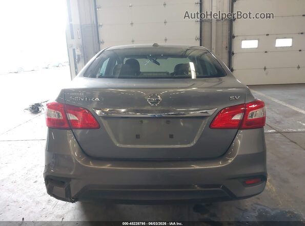 3N1AB7AP0HY343124 2017 NISSAN SENTRA Gray 