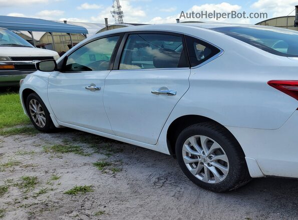 3N1AB7AP0HY364622 2017 NISSAN SENTRA White Trasero izquierdo