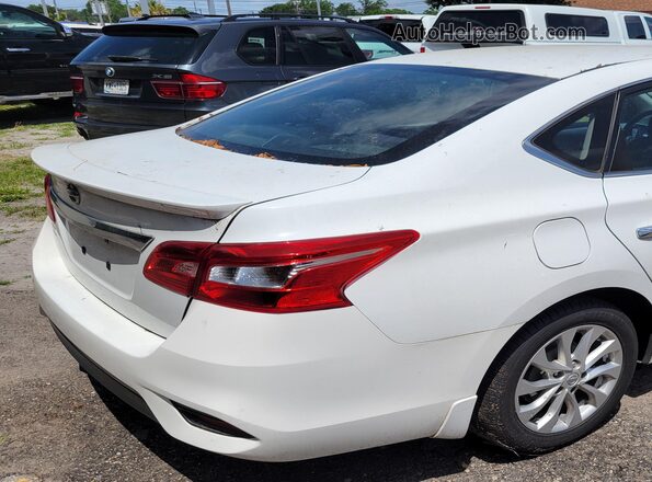 3N1AB7AP0HY364622 2017 NISSAN SENTRA White Trasero derecho