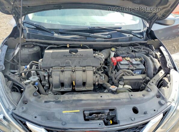 3N1AB7AP0JL627551 2018 NISSAN SENTRA Gray უკანა სალონის ხედი