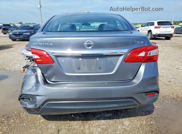 3N1AB7AP0JL627551 2018 NISSAN SENTRA Gray უკანა ხედი