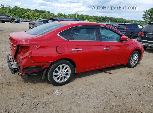 3N1AB7AP0JY205301 2018 NISSAN SENTRA Red 