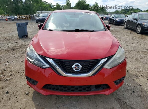 3N1AB7AP0JY205301 2018 NISSAN SENTRA Red 