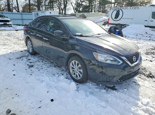 3N1AB7AP0JY211714 2018 NISSAN SENTRA Black Передня права чверть