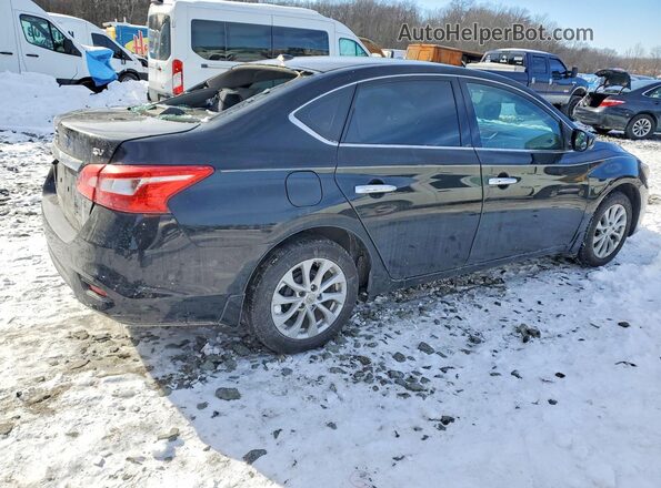 3N1AB7AP0JY211714 2018 NISSAN SENTRA Black Задня права чверть